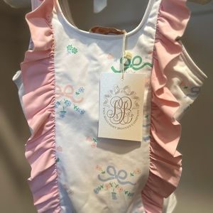 NWT TBBC Bowhicket Bathing Suit- Palm Beach Pink